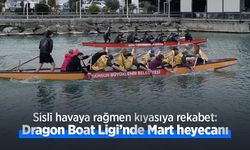 Sisli havaya rağmen kıyasıya rekabet: Dragon Boat Ligi’nde Mart heyecanı