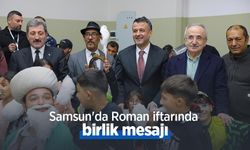 Samsun'da Roman iftarında birlik mesajı