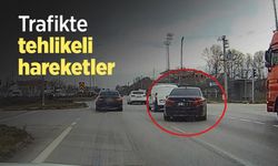 Trafikte tehlikeli hareketler