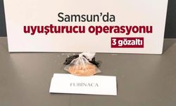 Samsun’da uyuşturucu operasyonu: 3 gözaltı