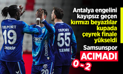 Antalya engelini kayıpsız geçen kırmızı beyazlılar kupada çeyrek finale yükseldi ...