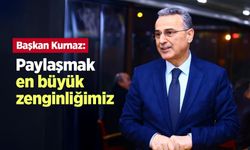 Başkan Kurnaz: "Paylaşmak en büyük zenginliğimiz"