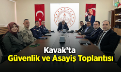 Kavak’ta Güvenlik ve Asayiş Toplantısı