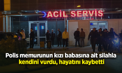 Polis memurunun kızı babasına ait silahla kendini vurdu