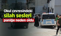 Okul çevresindeki silah sesleri paniğe neden oldu
