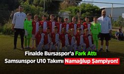 Samsunspor U10 Takımı Namağlup Şampiyon! Finalde Bursaspor’a Fark Attı