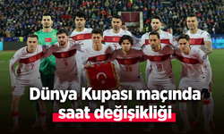 Dünya Kupası maçında saat değişikliği