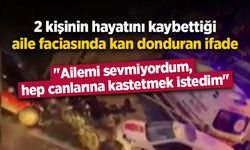 2 kişinin hayatını kaybettiği aile faciasında kan donduran ifade: "Ailemi sevmiyordum, hep canlarına kastetmek istedim"