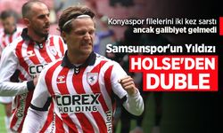 Konyaspor filelerini iki kez sarstı ancak galibiyet gelmedi ...