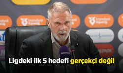 Thorsten Fink: "Ligdeki ilk 5 hedefi gerçekçi değil"