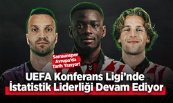 Samsunspor Avrupa’da Tarih Yazıyor! UEFA Konferans Ligi’nde İstatistik Liderliği Devam Ediyor