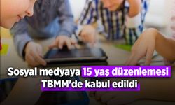 Sosyal medyaya 15 yaş düzenlemesi TBMM'de kabul edildi