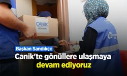 Başkan Sandıkçı: "Canik'te gönüllere ulaşmaya devam ediyoruz"