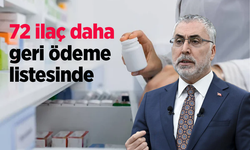 72 ilaç daha geri ödeme listesinde
