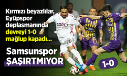 Kırmızı beyazlılar, Eyüpspor deplasmanında devreyi 1-0 mağlup kapadı...