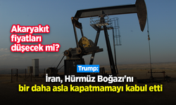 Trump: "İran, Hürmüz Boğazı'nı bir daha asla kapatmamayı kabul etti"