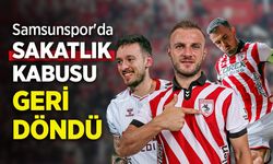 Samsunspor'da  SAKATLIK KABUSU  GERİ DÖNDÜ