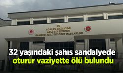 32 yaşındaki şahıs sandalyede oturur vaziyette ölü bulundu