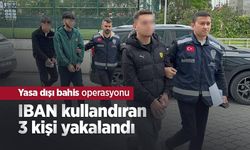 Yasa dışı bahis operasyonu: IBAN kullandıran 3 kişi yakalandı