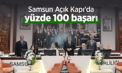 Samsun Açık Kapı'da yüzde 100 başarı