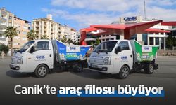 Canik’te araç filosu büyüyor