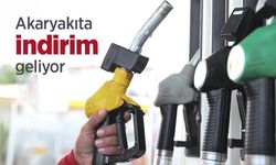 Akaryakıta indirim geliyor