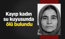 Kayıp kadın su kuyusunda ölü bulundu