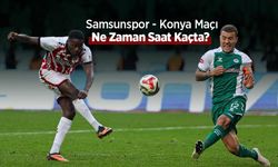 Samsunspor - Konya Maçı Ne Zaman Saat Kaçta