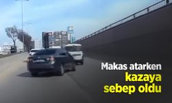 Makas atarken kazaya sebep oldu