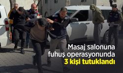 Masaj salonuna fuhuş operasyonunda 3 kişi tutuklandı