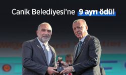 Canik Belediyesi’ne 9 ayrı ödül