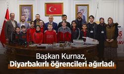 Başkan Kurnaz, Diyarbakırlı öğrencileri ağırladı
