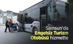 Samsun'da Engelsiz Turizm Otobüsü hizmette