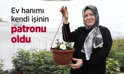 Ev hanımı kendi işinin patronu oldu
