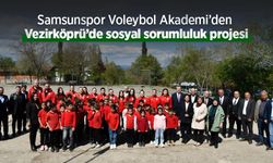 Samsunspor Voleybol Akademi’den Vezirköprü’de sosyal sorumluluk projesi