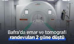 Bafra’da emar ve tomografi randevuları 2 güne düştü