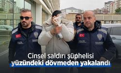Cinsel saldırı şüphelisi yüzündeki dövmeden yakalandı