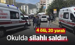 Okulda silahlı saldırı: 4 ölü, 20 yaralı