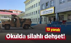 Okulda silahlı dehşet! 13 yaralı