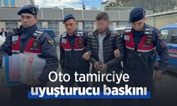 Oto tamirciye uyuşturucu baskını
