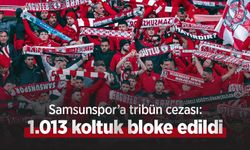Samsunspor’a tribün cezası: 1.013 koltuk bloke edildi