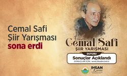 Cemal Safi Şiir Yarışması sona erdi
