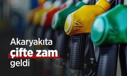 Akaryakıta çifte zam geldi