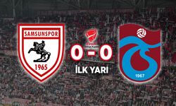 Samsunspor - Trabzonspor İlk Yarı 0 - 0