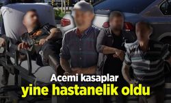 Acemi kasaplar yine hastanelik oldu