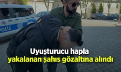 Uyuşturucu hapla yakalanan şahıs gözaltına alındı