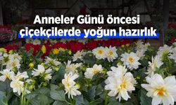 Anneler Günü öncesi çiçekçilerde yoğun hazırlık