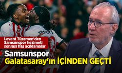 Levent Tüzemen'den Samsunspor hezimeti sonrası flaş açıklamalar