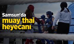 Samsun'da muay thai heyecanı