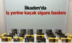 İlkadım’da iş yerine kaçak sigara baskını